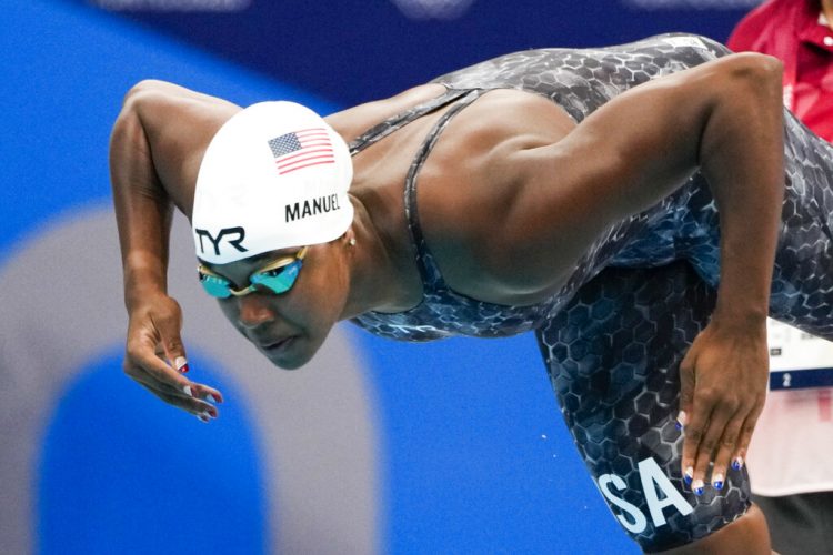 US star Manuel returns to pool for 50 free after long layoff
